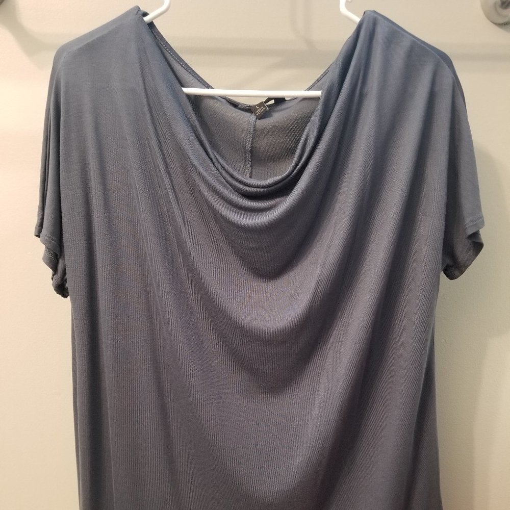 Banana Republic Grey-Blue Blouse (NWOT)